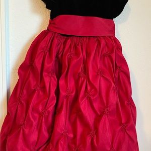 Red Cinderella dress size 4. Super cute.